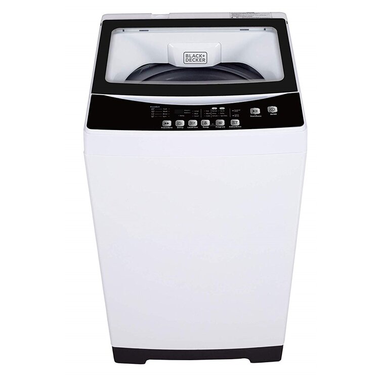 Black Decker 1.7 cu. ft. Portable Washer Only in White Reviews